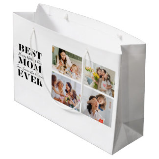 Grand Sac Cadeau Sachet Cadeau de Fête des Mères Magnifique