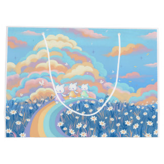 Grand Sac Cadeau Sacs-cadeaux arc-en-ciel