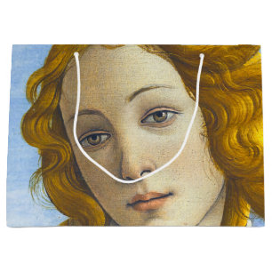 Grand Sac Cadeau Sandro Botticelli - Détail de la naissance de Vénu