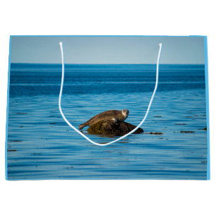 Grand Sac Cadeau Sceau du port de l'Atlantique