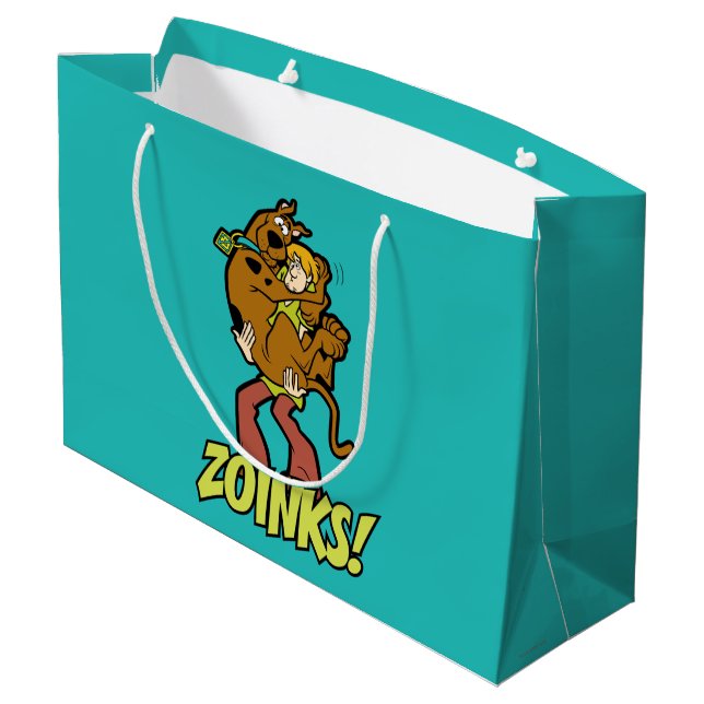 Grand Sac Cadeau Scooby-Doo et Zoinks hirsute ! (Dos Angle)