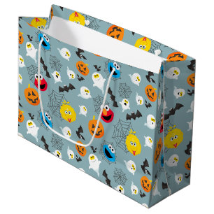Grand Sac Cadeau Sesame Street Cute Motif Halloween