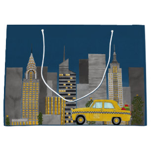 Grand Sac Cadeau Skyline de New York
