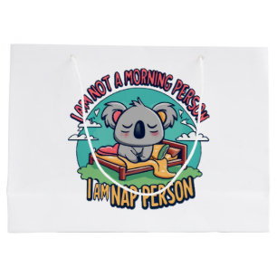 Grand Sac Cadeau slogan drôle