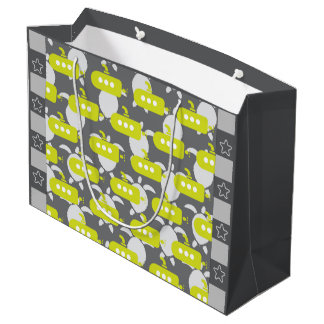 Grand Sac Cadeau Sous-marins & Tortues