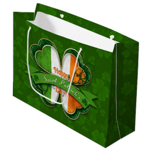 Grand Sac Cadeau St. Patrick's Day - Bonne St. Patrick's Day