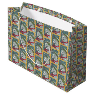 GRAND SAC CADEAU SUCRE DE CANNE CHRISTMAS UNICORN, HORSE GROS CADEA