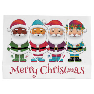 Grand Sac Cadeau Sweet Santas