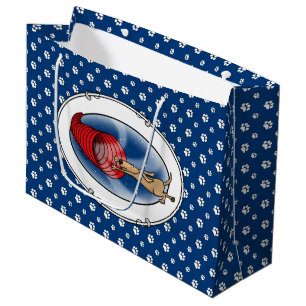 Grand Sac Cadeau Syndrome de Vortex Tunnel - agilité rapide chien d