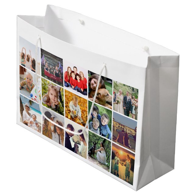 Grand Sac Cadeau Télécharger la photo (Devant Angle)