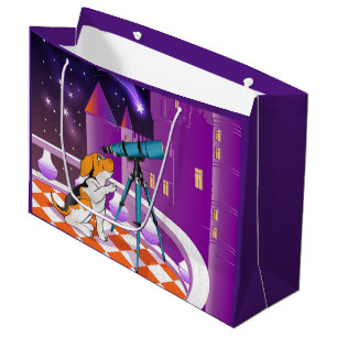 Grand Sac Cadeau télescope pour chiens