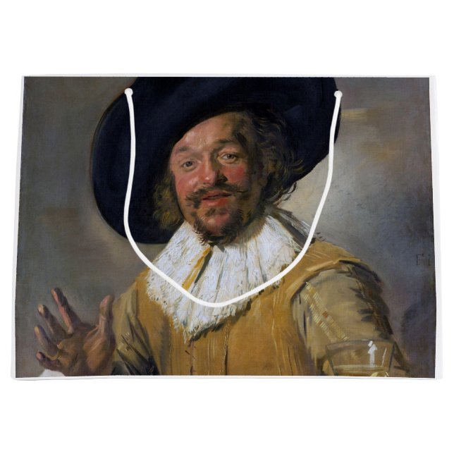 Grand Sac Cadeau The Merry Drinker, Frans Hals, 1628-1630 (Devant)
