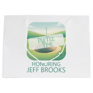 Grand Sac Cadeau Thème de golf