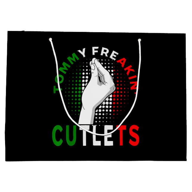 Grand Sac Cadeau Tommy Cutlets (Dos)