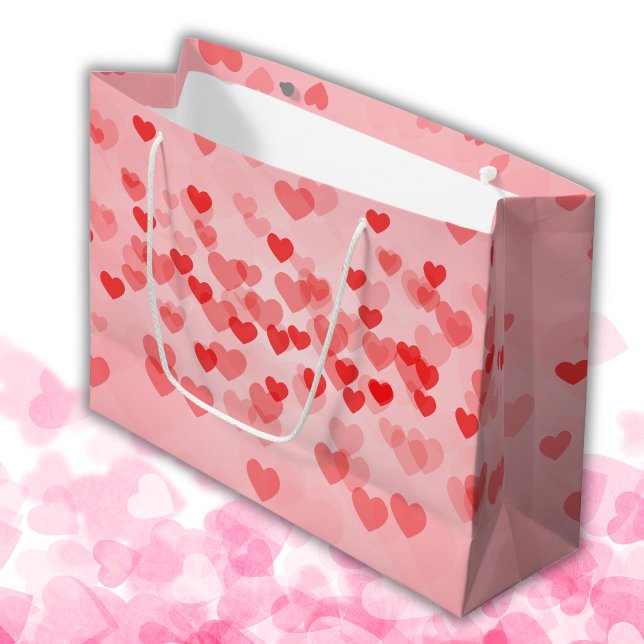 Grand Sac Cadeau Touch of Petite Hearts Valentine's (Créateur téléchargé)