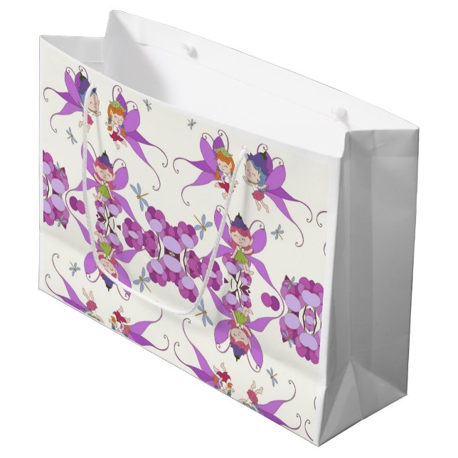 Grand Sac Cadeau Trolls (Devant Angle)