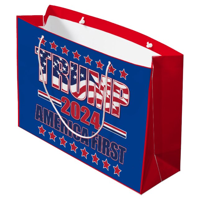 Grand Sac Cadeau Trump 2024 (Dos Angle)