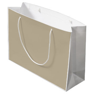 Grand Sac Cadeau Un arrière - plan brun solide avec un doux, unifor