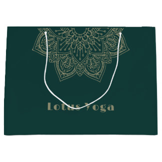 Grand Sac Cadeau vert