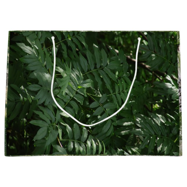 Grand Sac Cadeau Vert dans Yellowstone (Devant)