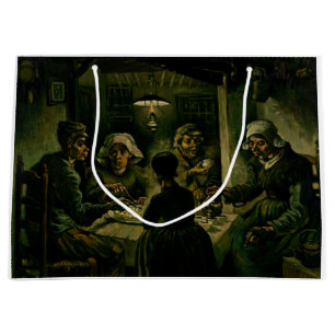 Grand Sac Cadeau Vincent van Gogh - Les mangeurs de pommes de terre