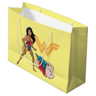 Grand Sac Cadeau Wonder Woman & PB