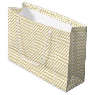 GRAND SAC CADEAU ZAG JAUNE ET BLANC ZIG