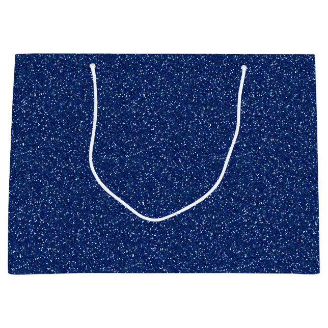 Grand sac de cadeau de parties scintillantes (Devant)