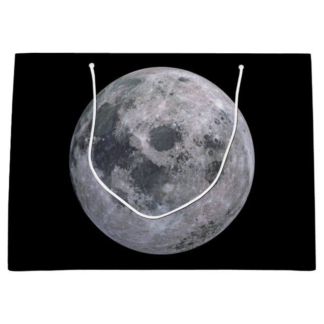 Grand sac de cadeau de PLEINE LUNE (Devant)