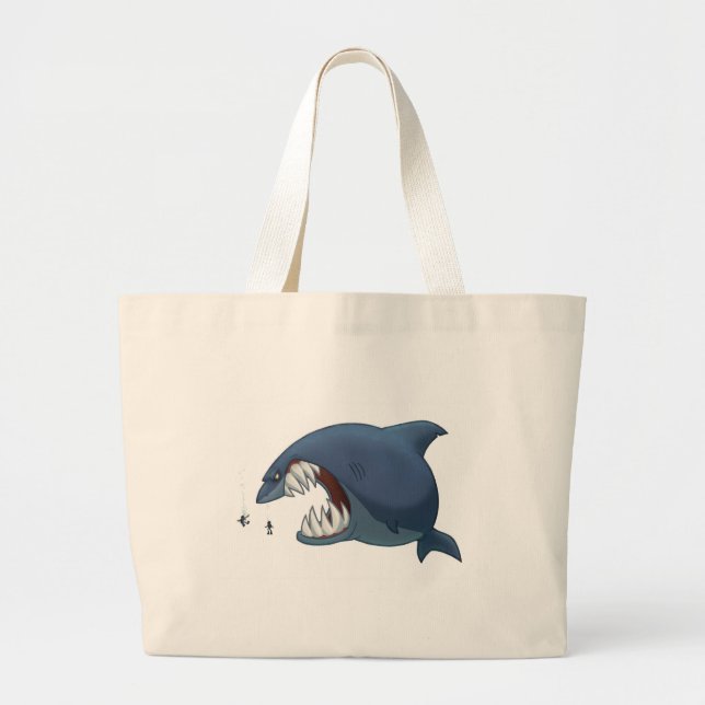 Grand sac de requin blanc (Devant)