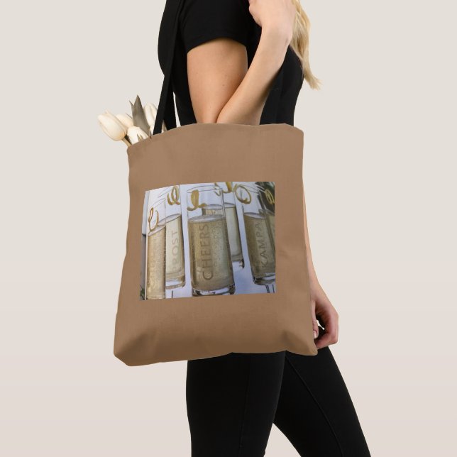 GRAND SAC FOURRE-TOUT "CHRISTMAS SHOPPING" (De près)