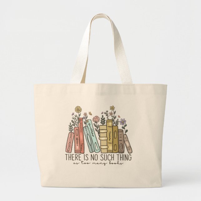 Grand Sac fourre-tout de livre (Devant)