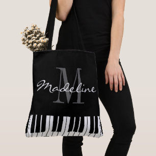Grand sac fourre-tout d'épaule monogramme avec tou