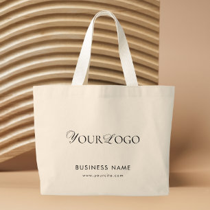 Grand Sac fourre-tout Personnalisé Avec Logo Recta