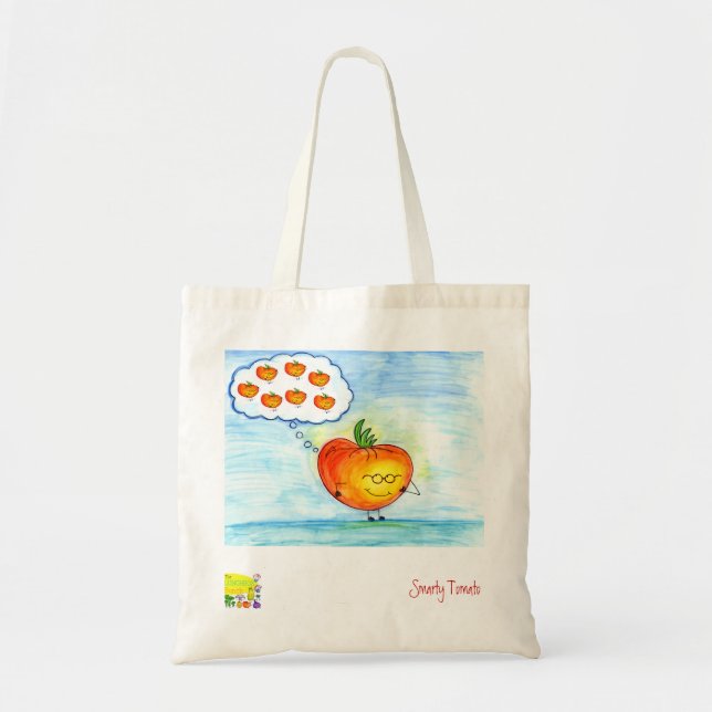 Grand sac rêveur de tomate (Devant)