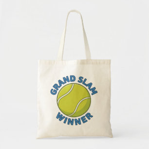 Grand Slam Winner Tennis Ball Sports Champion Tote Bag