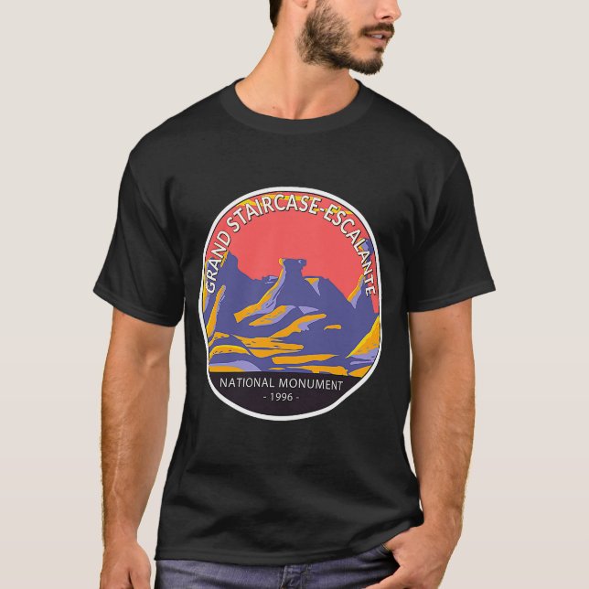 Grand Staircase Escalante National Monument Utah V T-Shirt (Front)