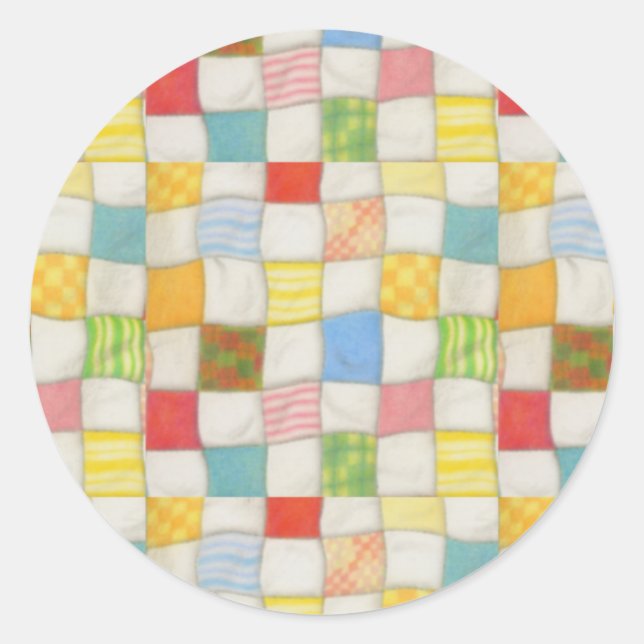 GRAND Stickers ronds CRAZY (Devant)