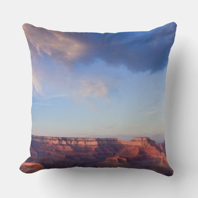 Grand Sunset Throw Pillow (Front)