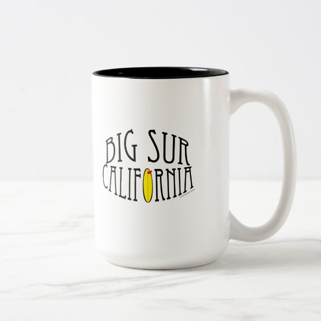 Grand Sur, tasse de la Californie (Droit)