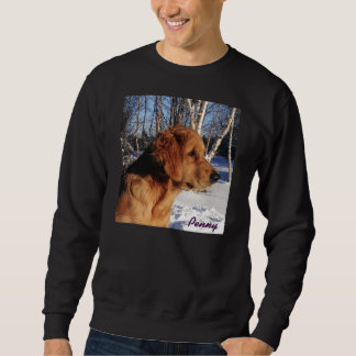 Grand sweatshirt noir des arbres de penny et de