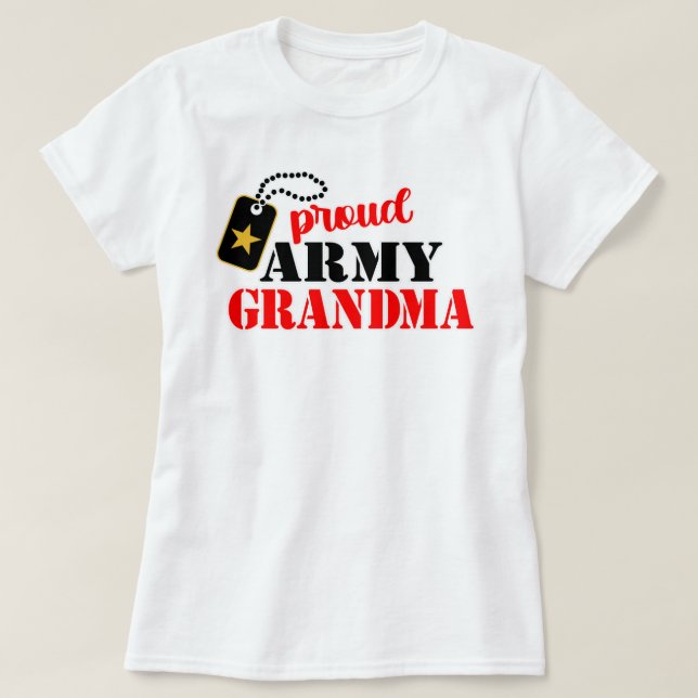 Grand T-shirt de l'armée américaine (Design devant)