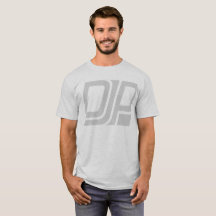 Grand T-shirt de logo de DJP (avant seulement)