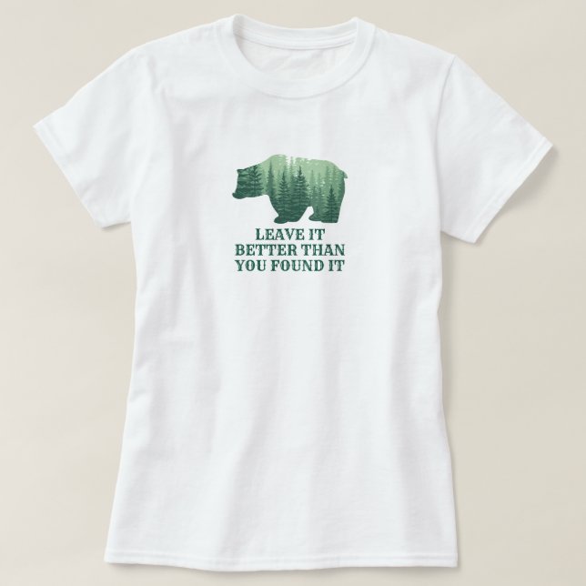 Grand T-shirt extérieur (Design devant)