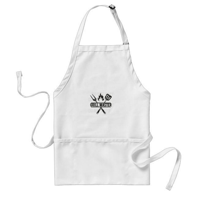 Grand tablier de cuisine pour cuisines et barbecue (Devant)