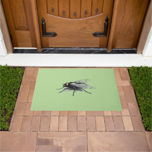 Grand tapis de porte vert Fly Buddy