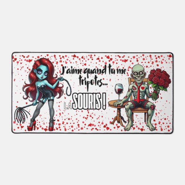 Grand Tapis de souris | Spécial St-Valentin (Recto)