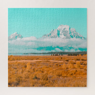 Grand Teton en automne puzzle