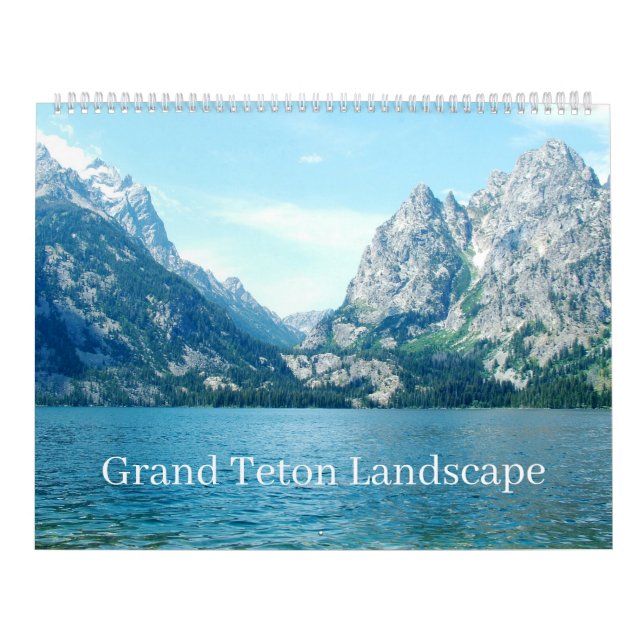 Grand Teton Landscape Calendar (Cover)