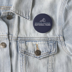 Grand Teton National Park 2 Inch Round Button